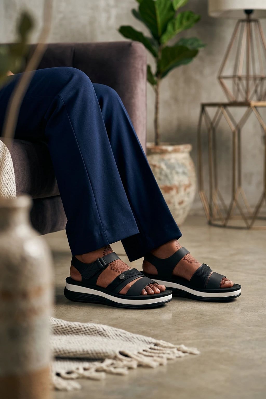 Casual Sandal Black 0421860