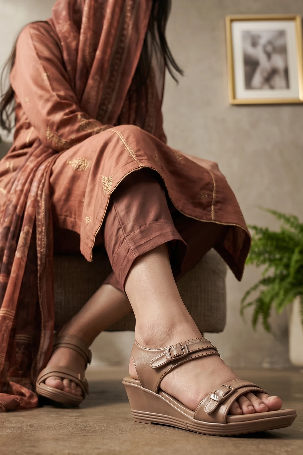 Casual Sandal Light Brown 0421804