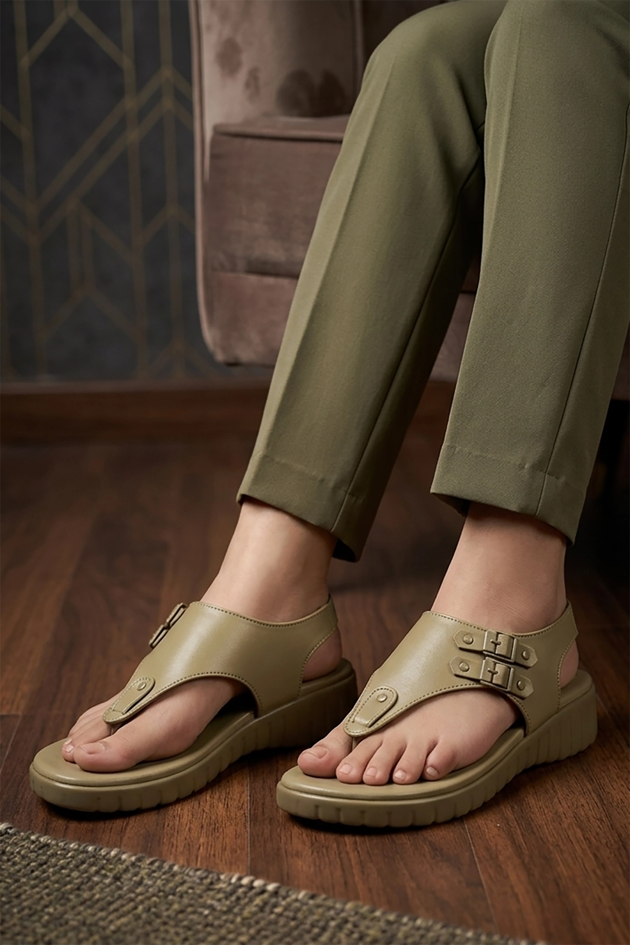 Casual Sandal Light Green 0421803