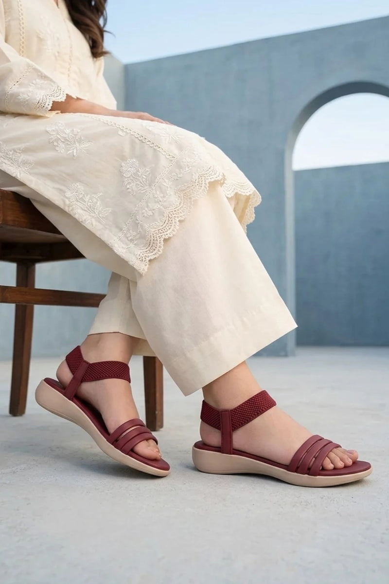 Casual Sandal Maroon 0421720