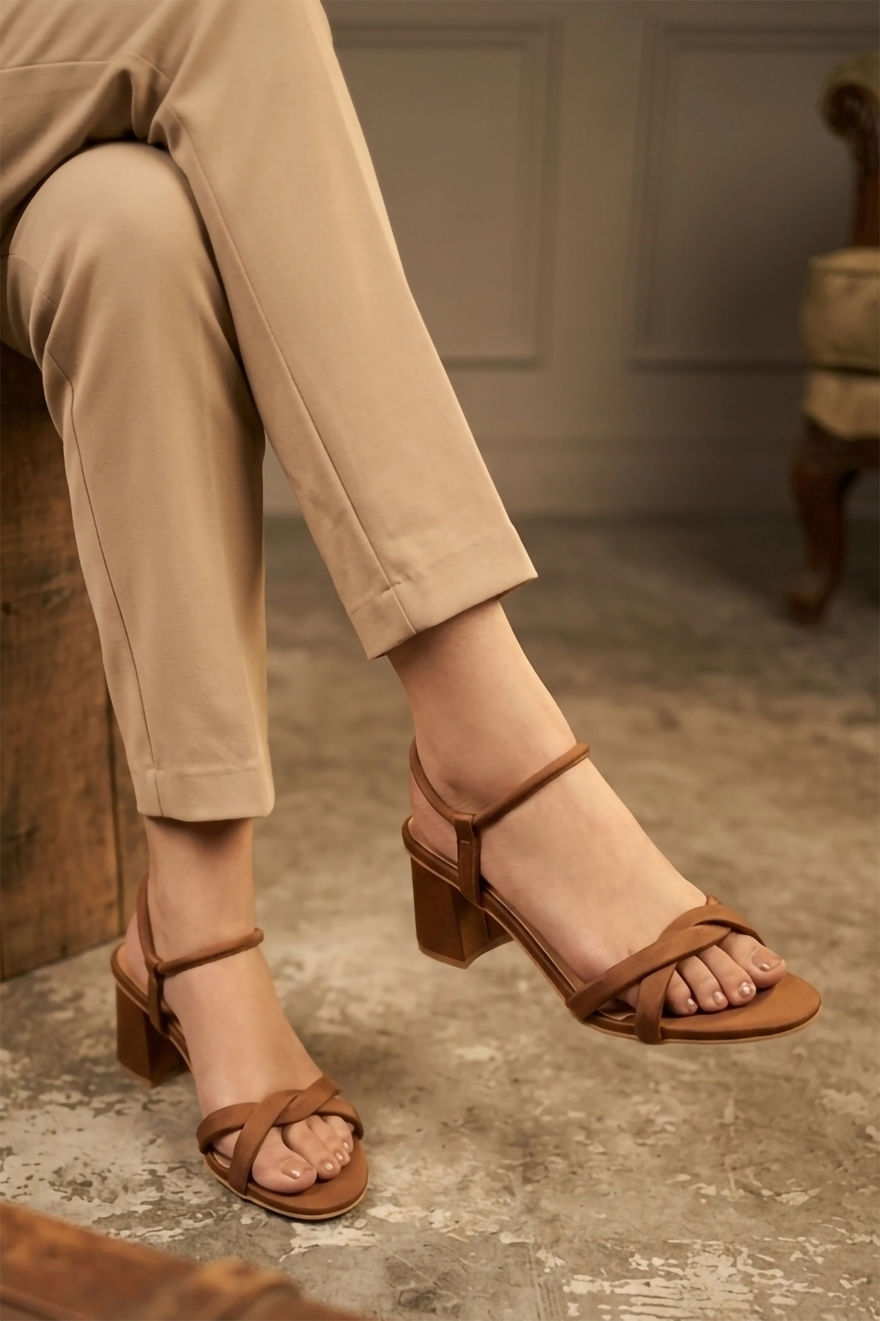 Casual Sandal Mustard 0421678