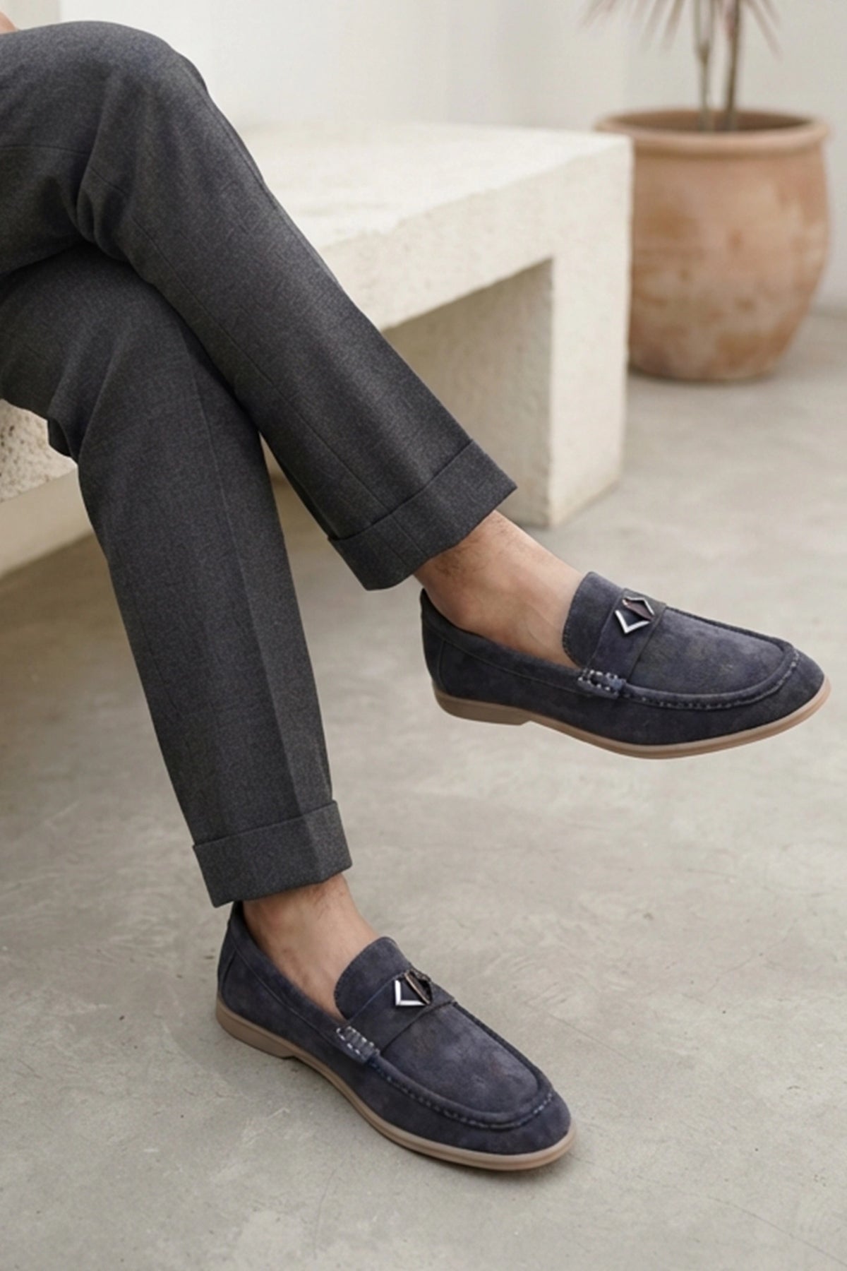 Casual Shoes Gray 0160676