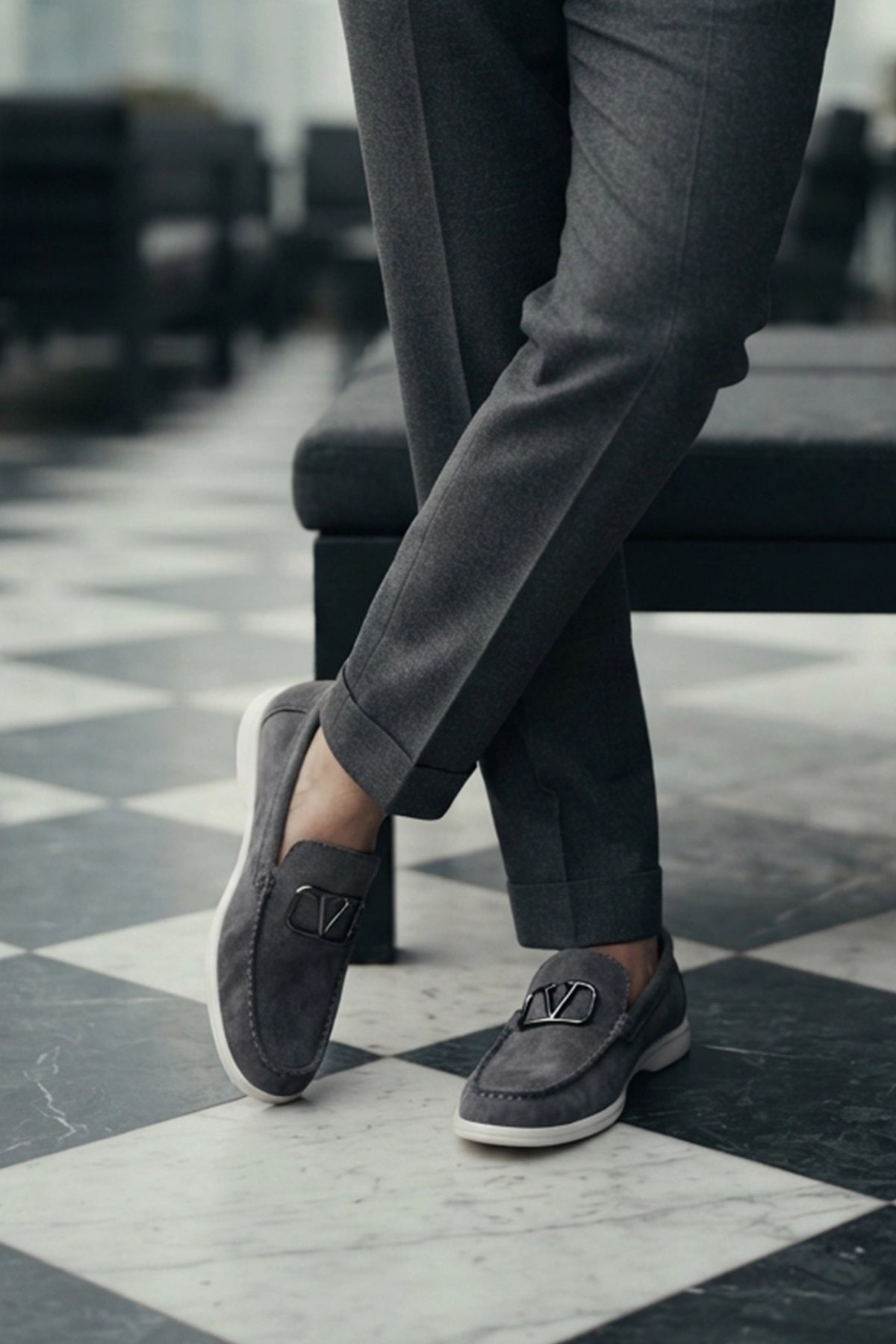 Casual Shoes Gray 0160683