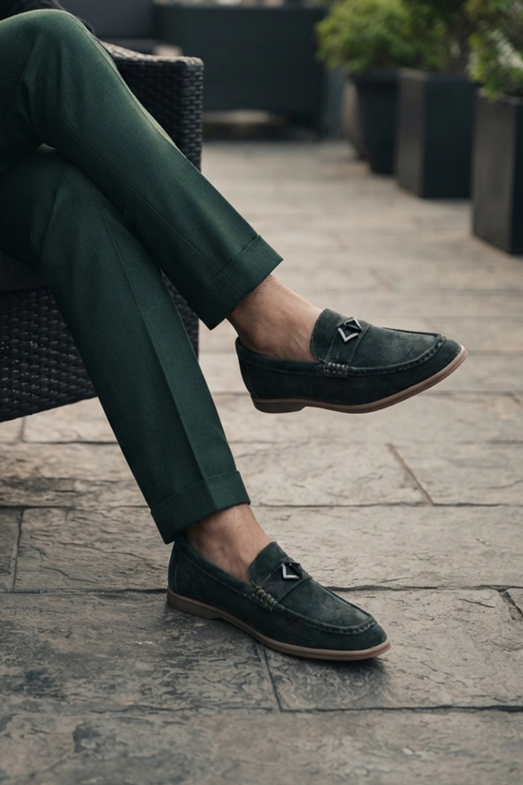 Casual Shoes Green 0160676