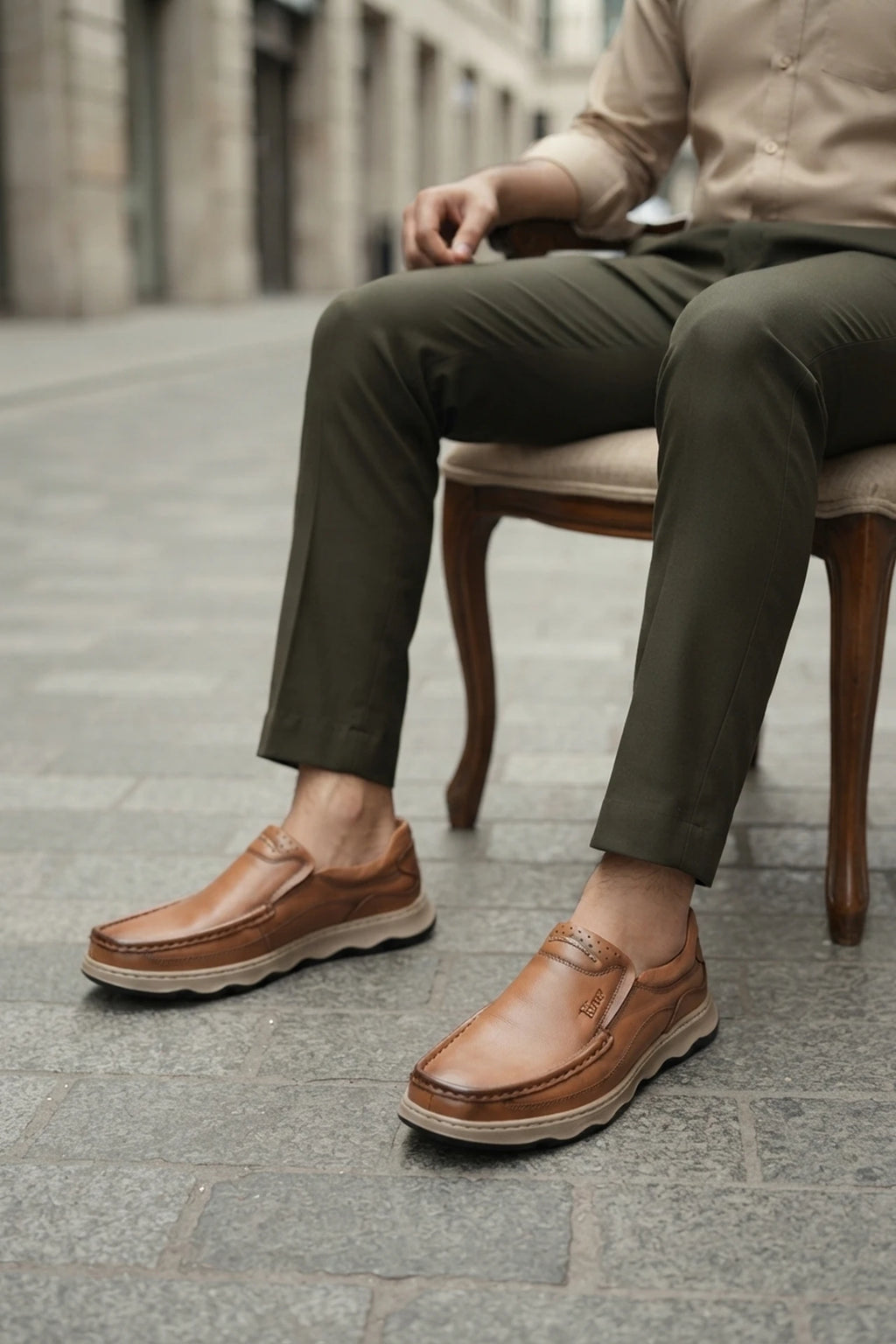 Casual Shoes Khaki 0160650