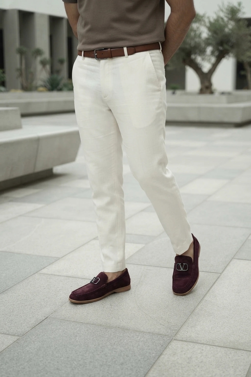 Casual Shoes Maroon 0160687