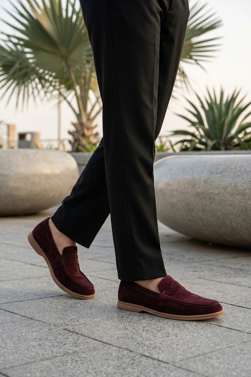 Casual Shoes Maroon 0160688