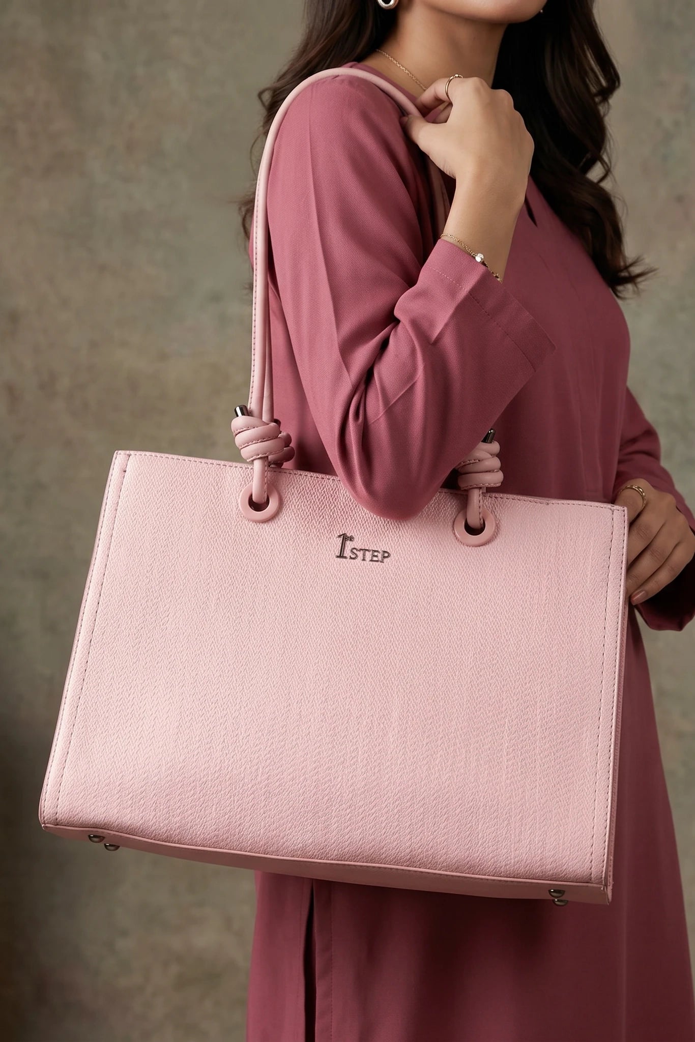 Casual Shoulder Bag Pink 0331779