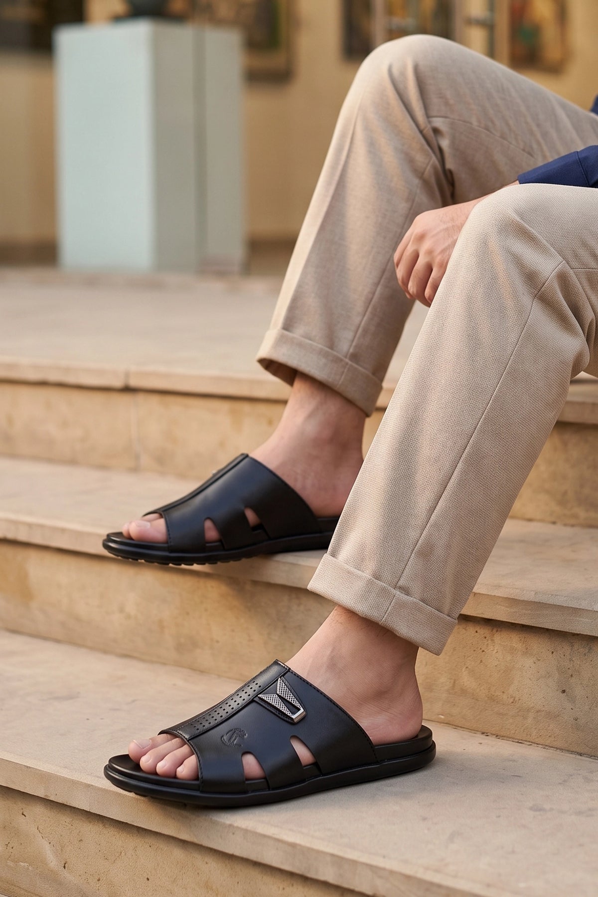 Casual Slipper Black 0151268