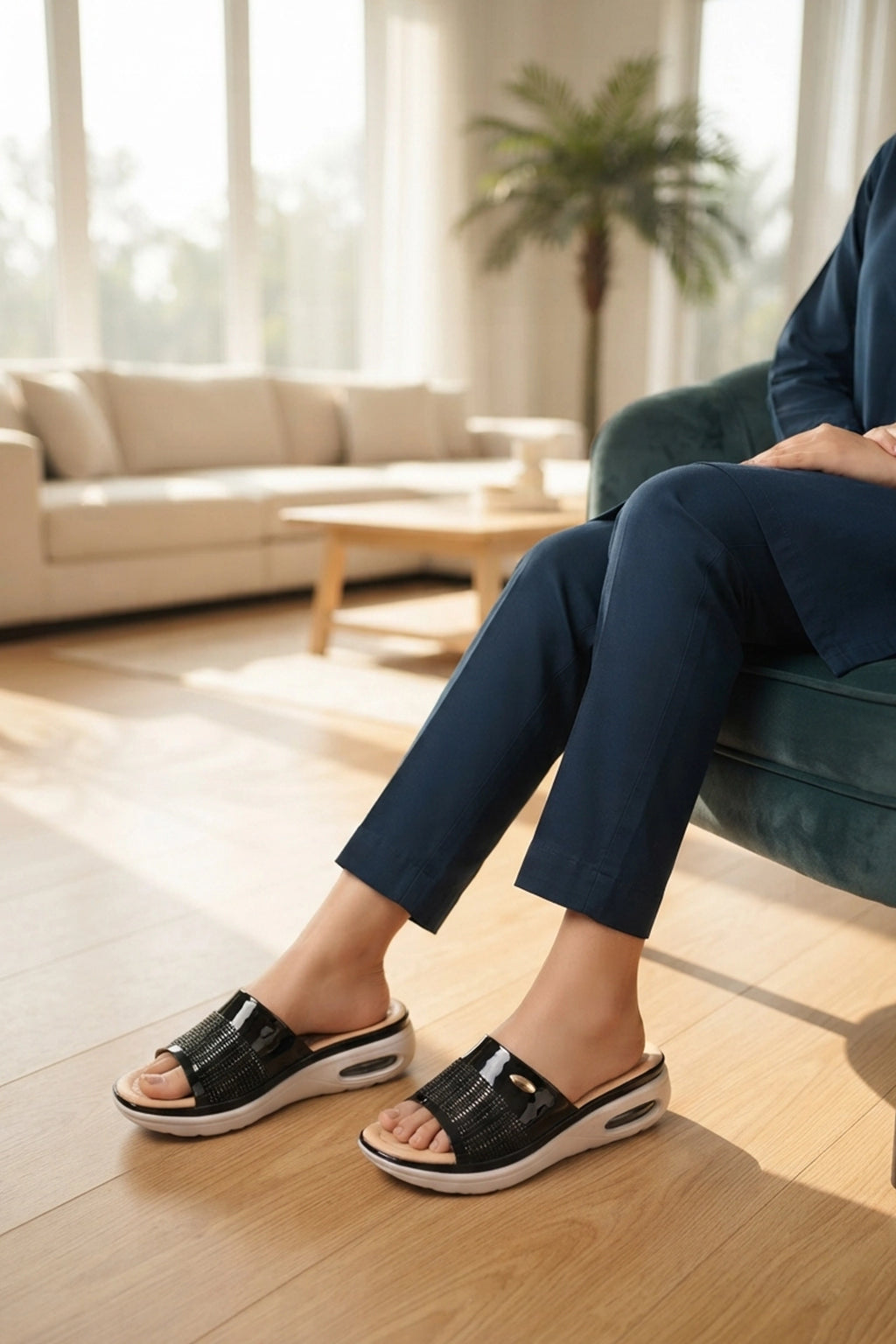 Casual Slipper Black 0413884
