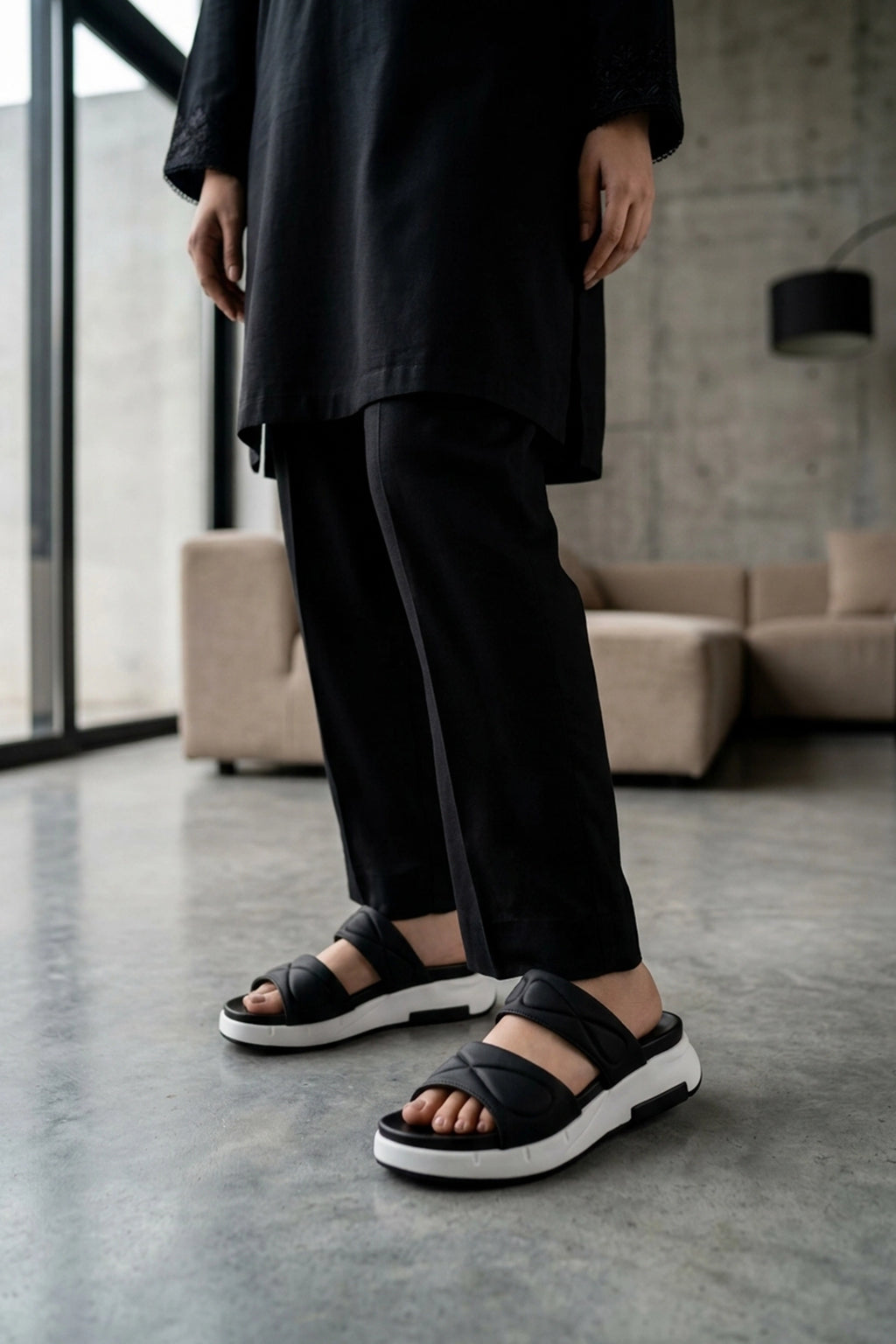 Casual Slipper Black 0414006