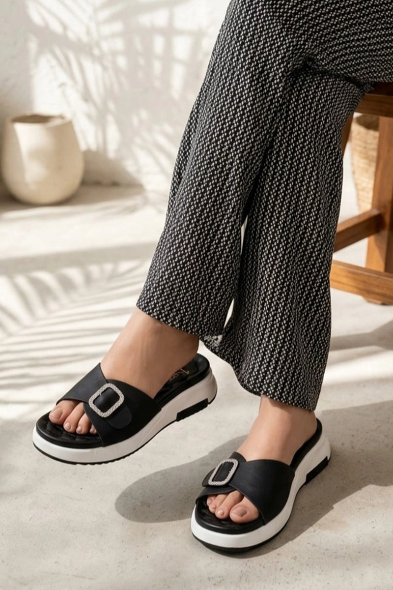 Casual Slipper Black 0414009