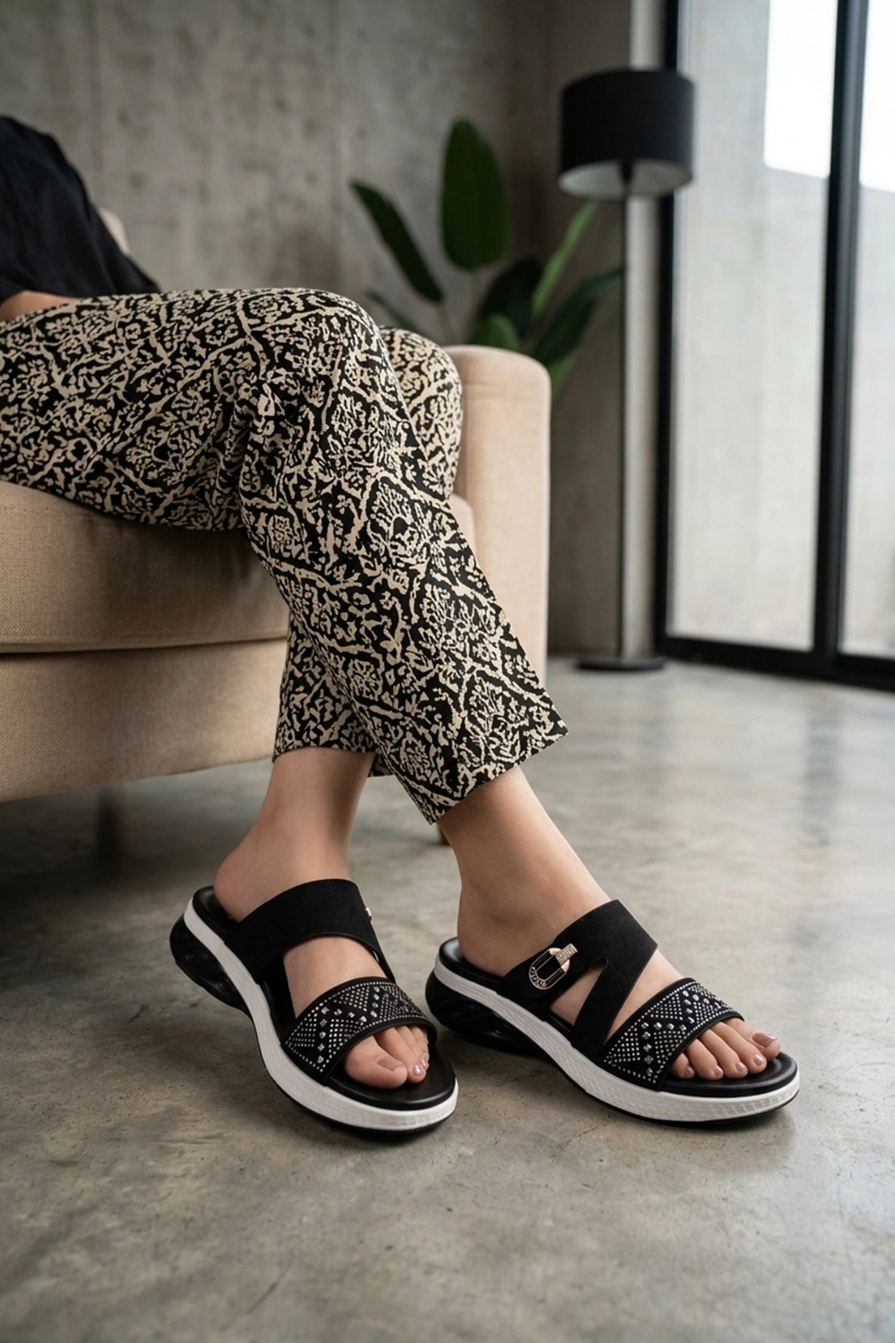 Casual Slipper Black 0414025