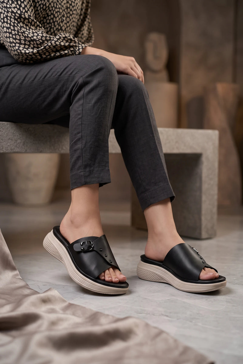 Casual Slipper Black 0414043