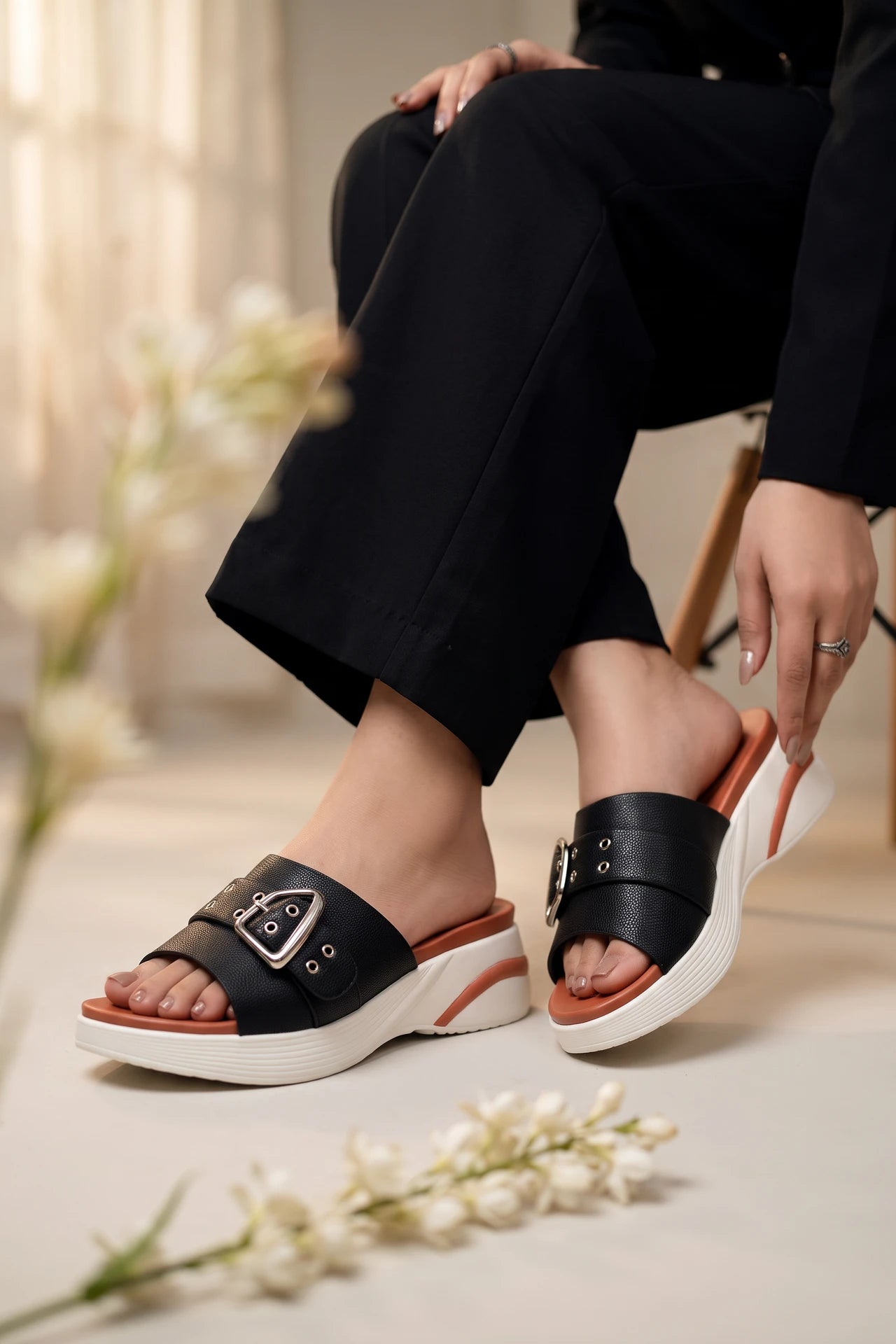 Casual Slipper Black 0414054