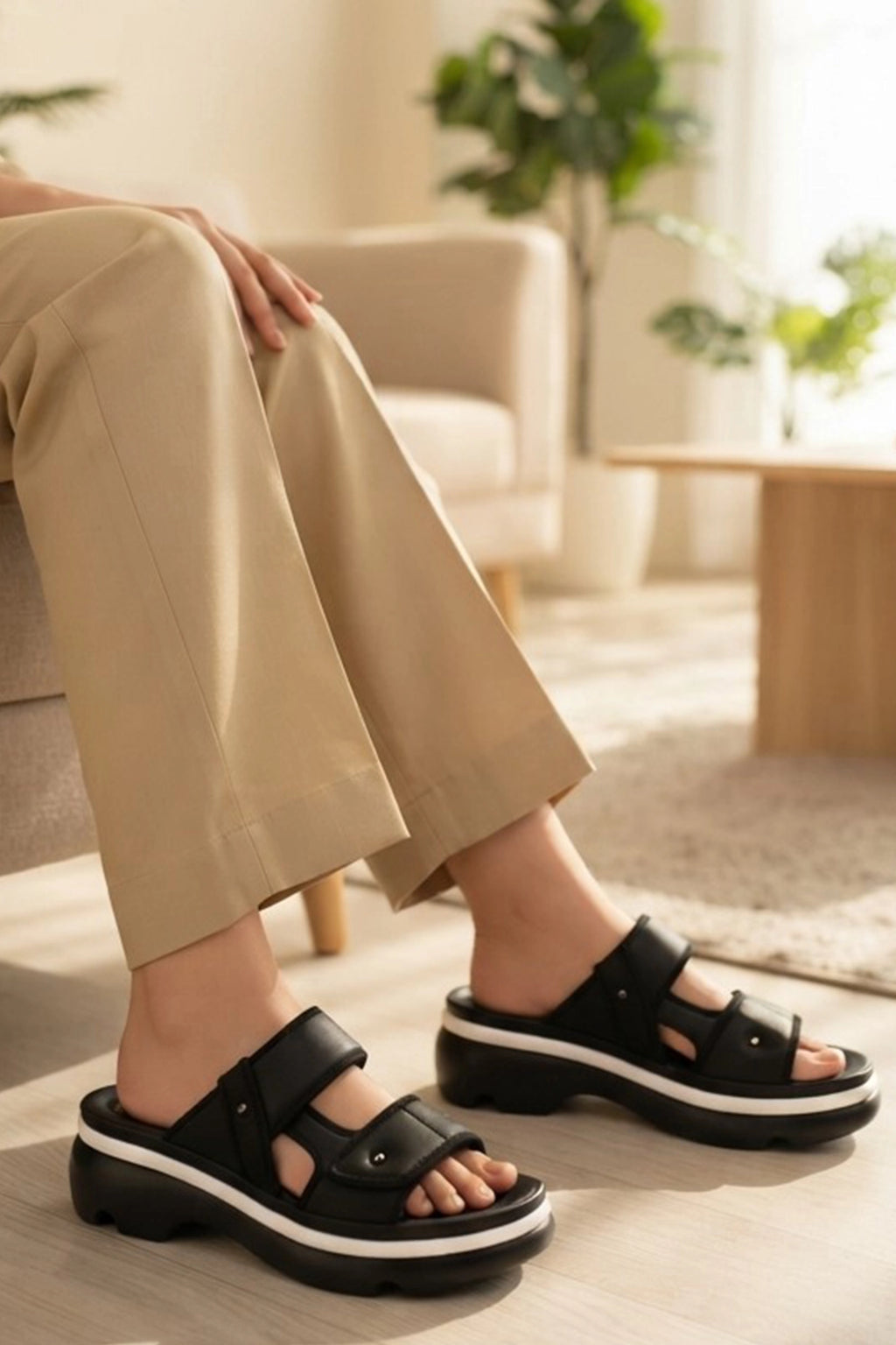 Casual Slipper Black 0414058