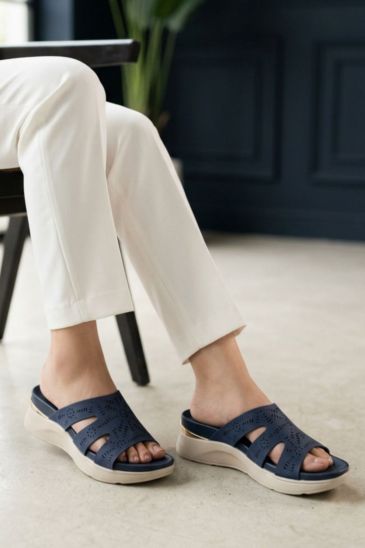 Casual Slipper Blue 0413880
