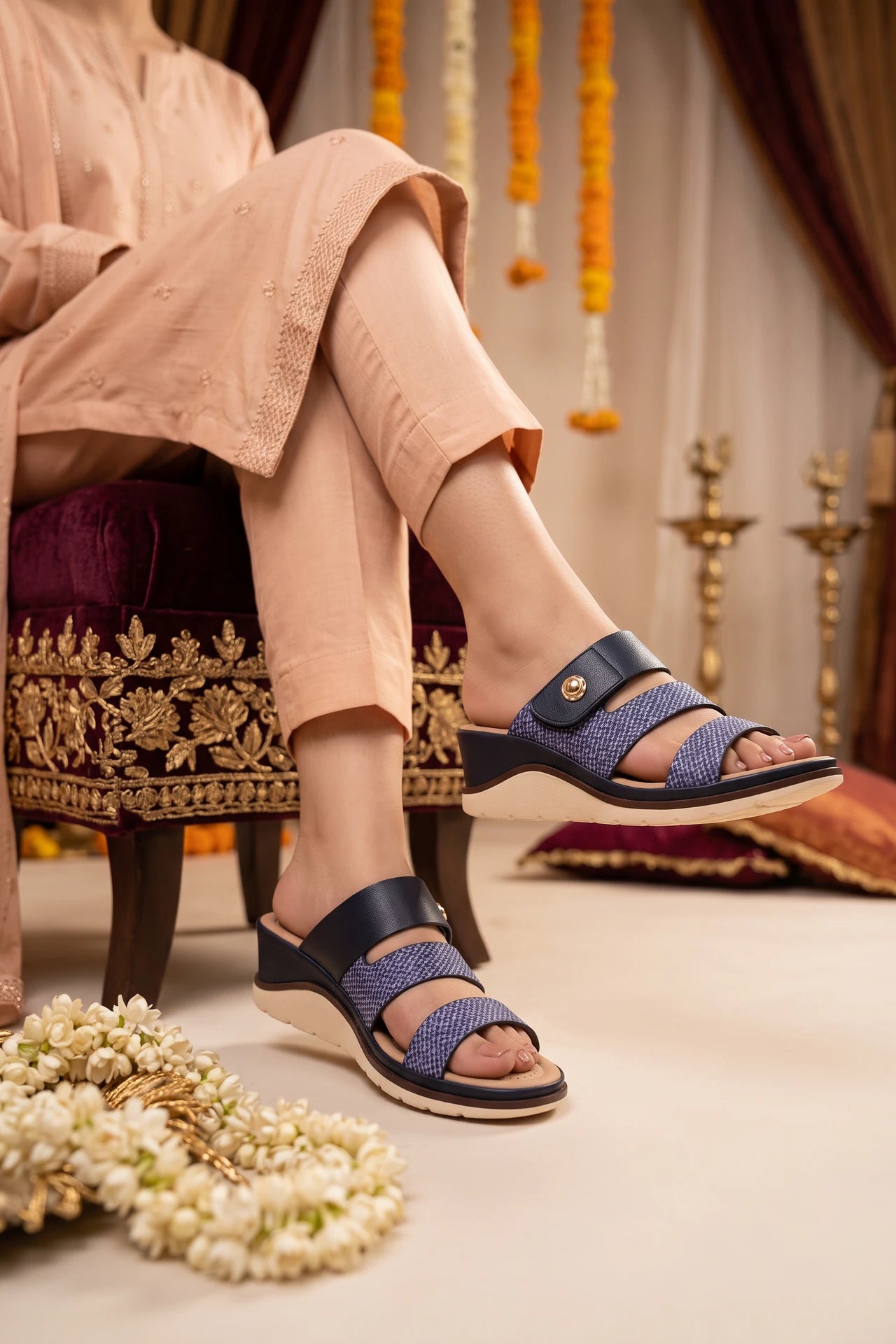Casual Slipper Blue 0414044