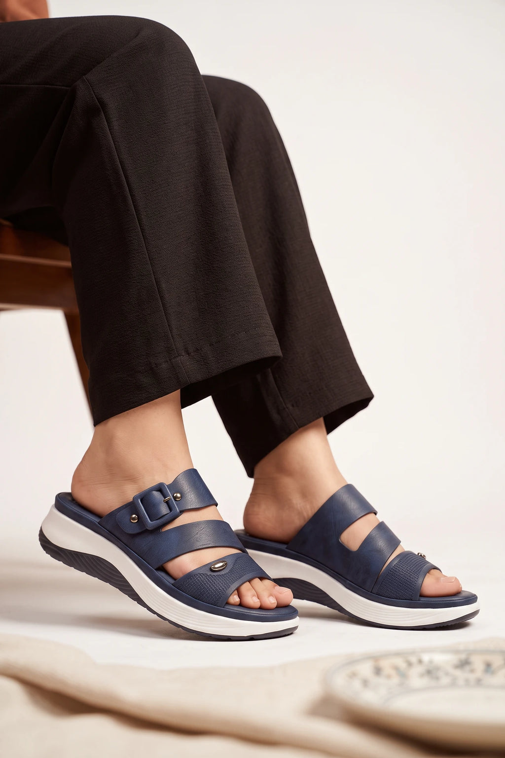 Casual Slipper Blue 0414074