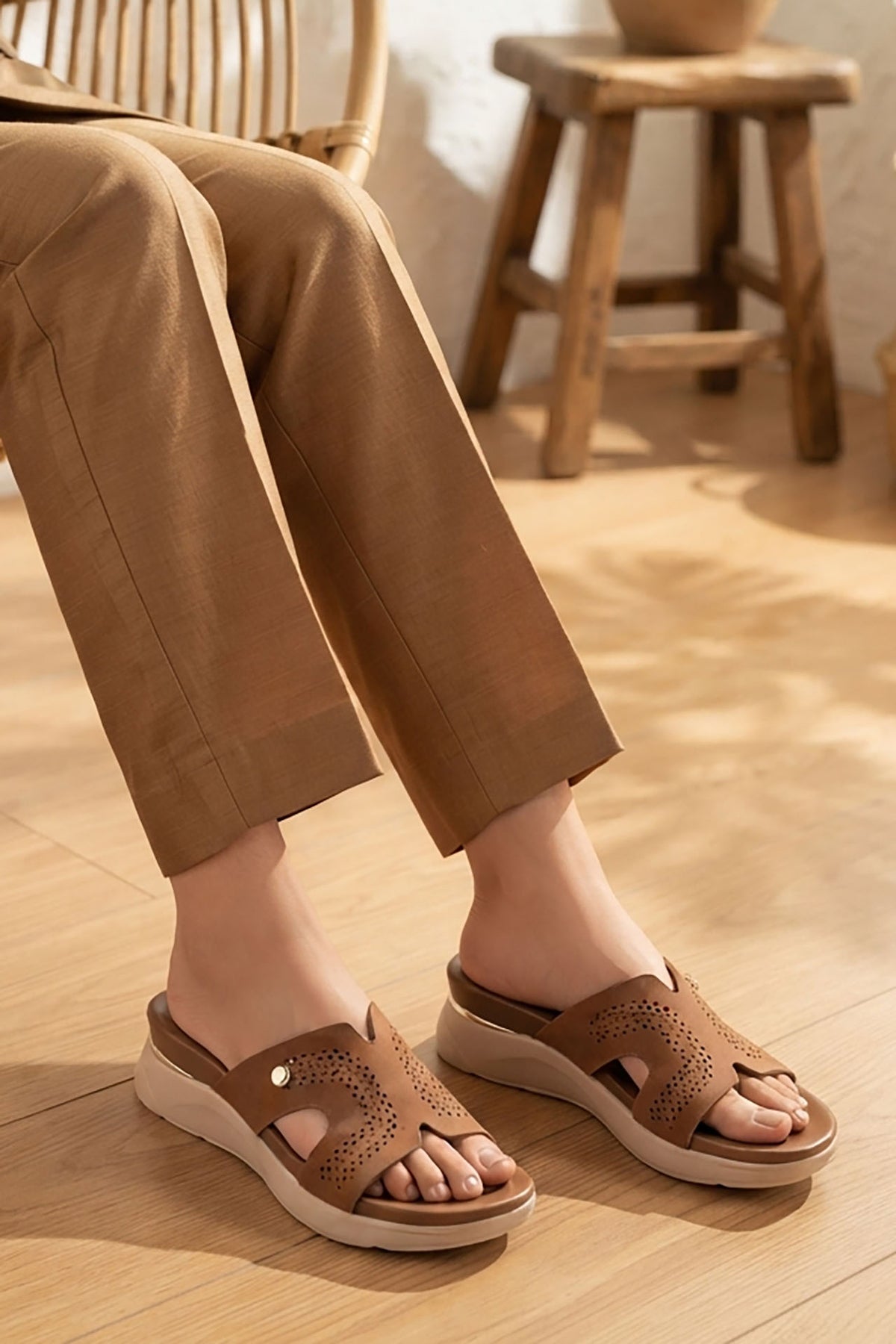 Casual Slipper Brown 0413881