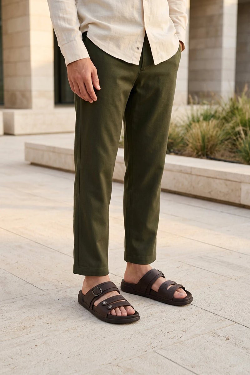 Casual Slipper Dark Brown 0151195