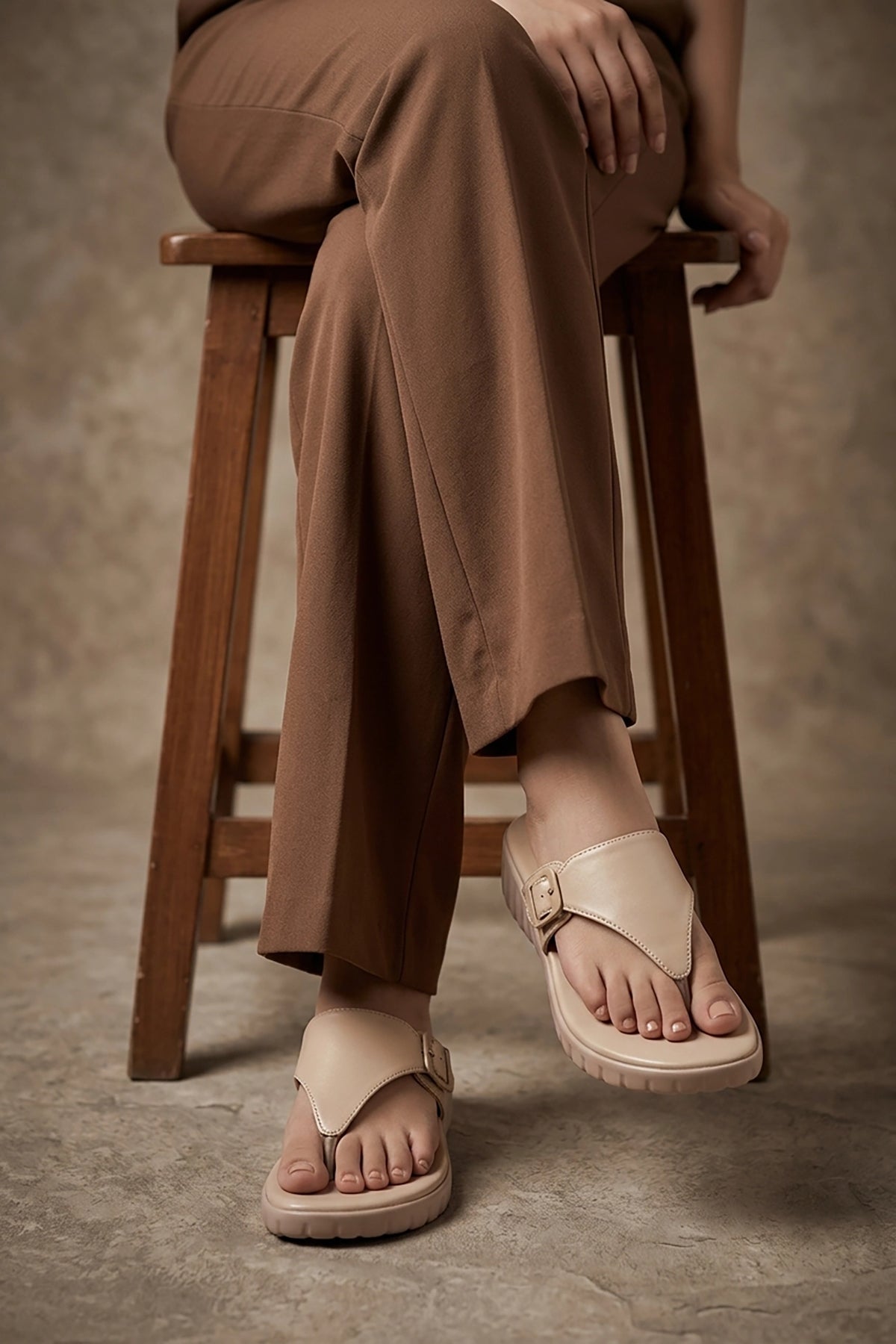 Casual Slipper Fawn 0413899