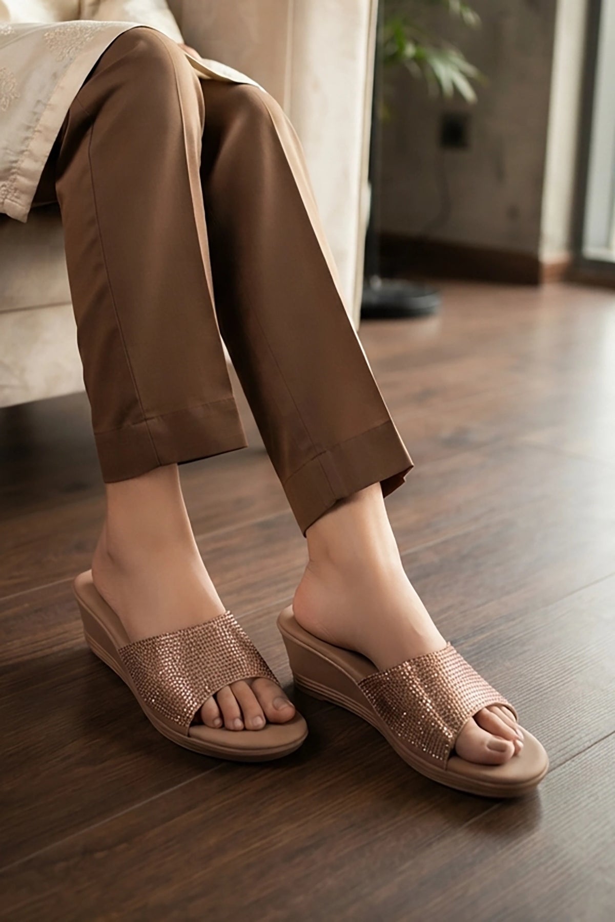 Casual Slipper Fawn 0413900