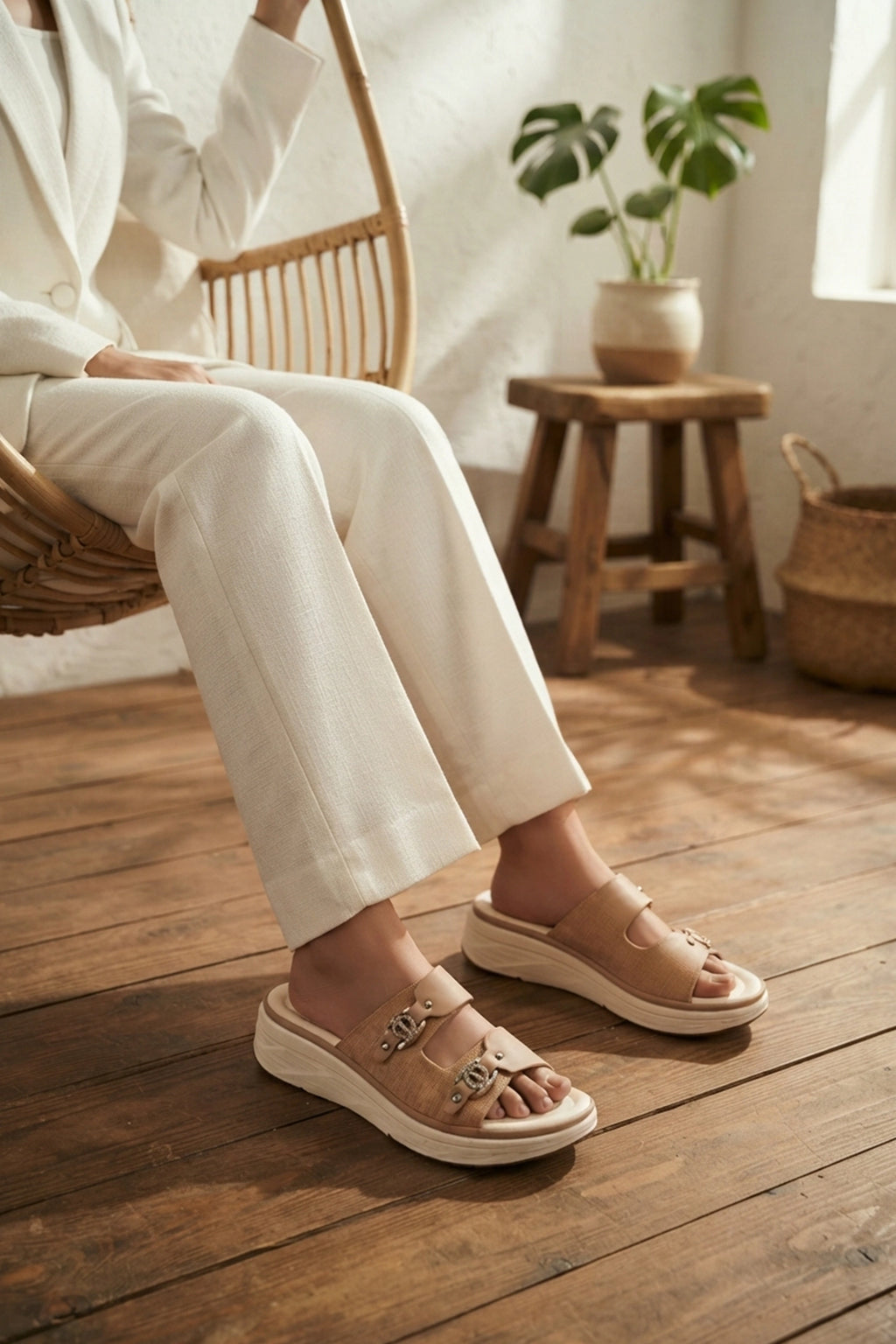 Casual Slipper Fawn 0413921
