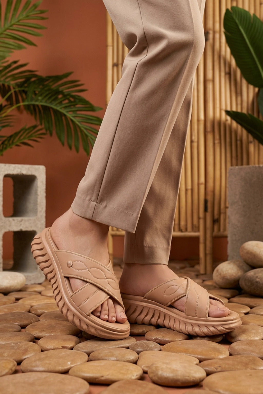 Casual Slipper Fawn 0413995