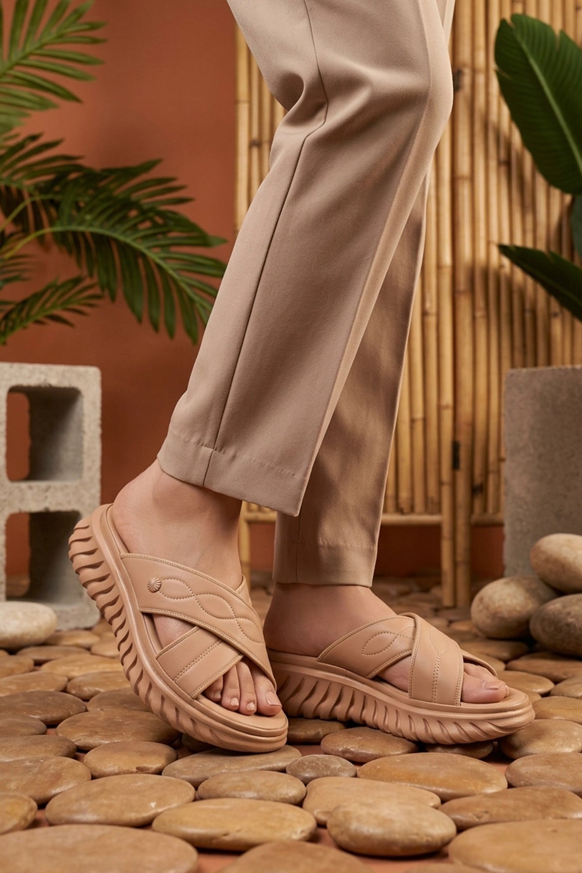 Casual Slipper Fawn 0413995