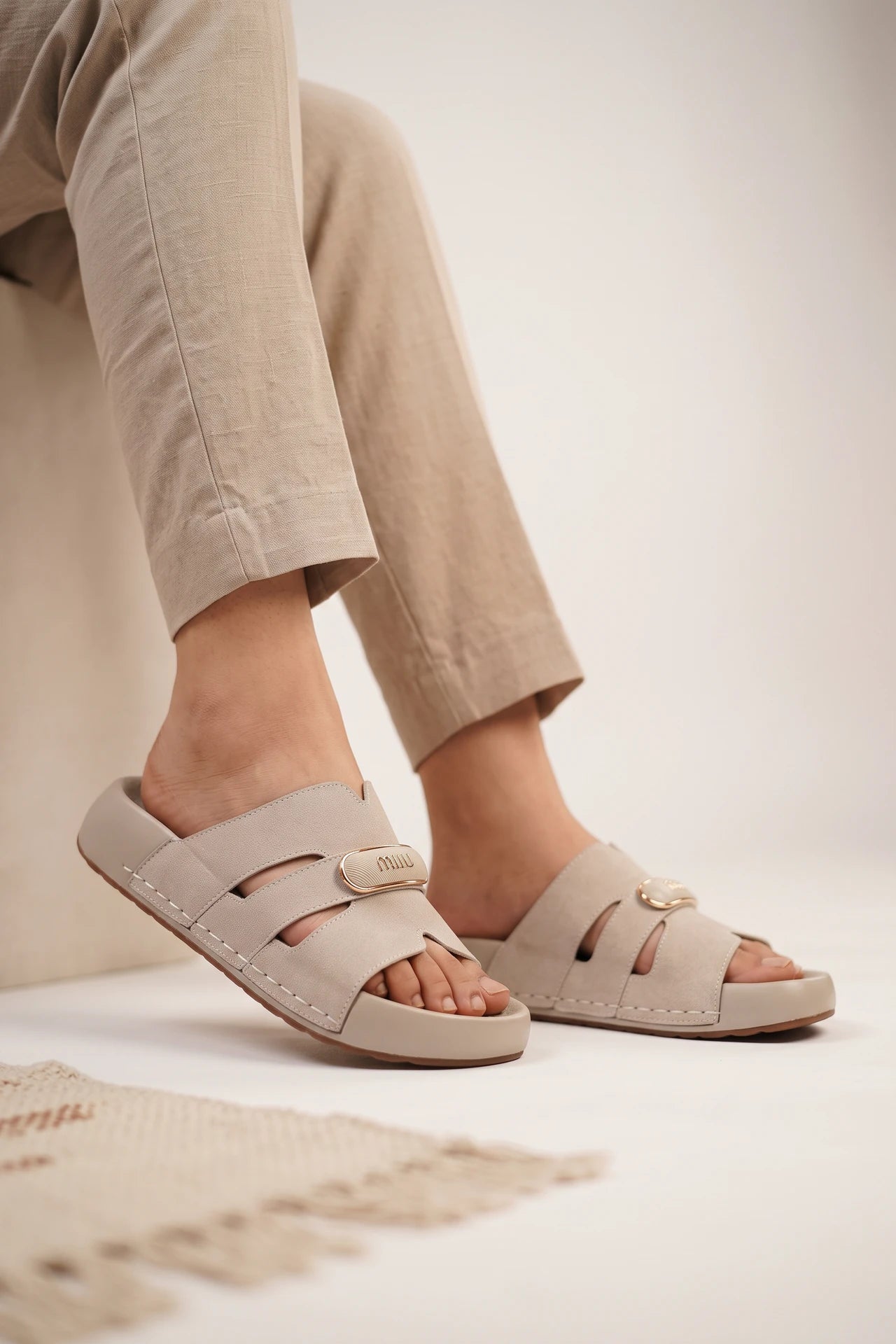 Casual Slipper Fawn 0414035