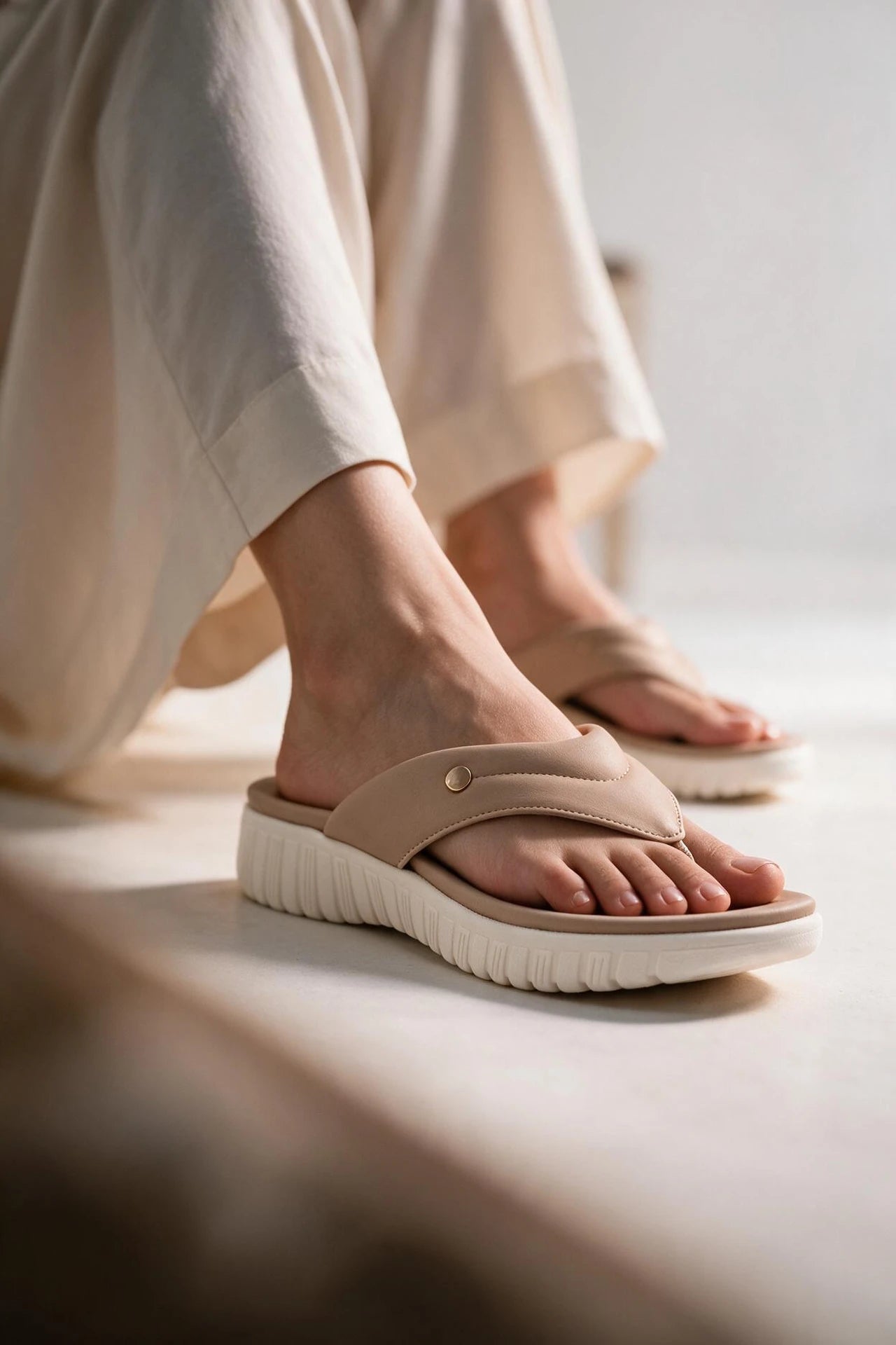 Casual Slipper Fawn 0414049
