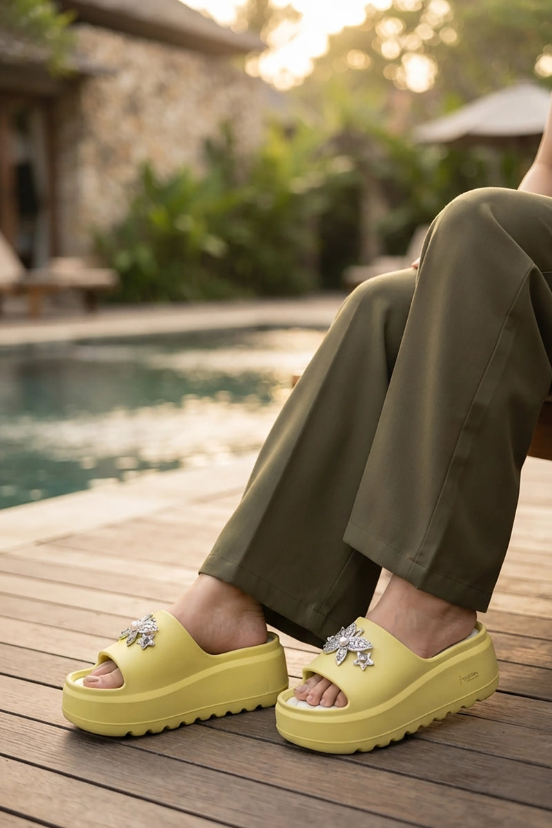 Casual Slipper Green 0413404