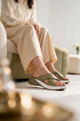 Casual Slipper Green 0414052