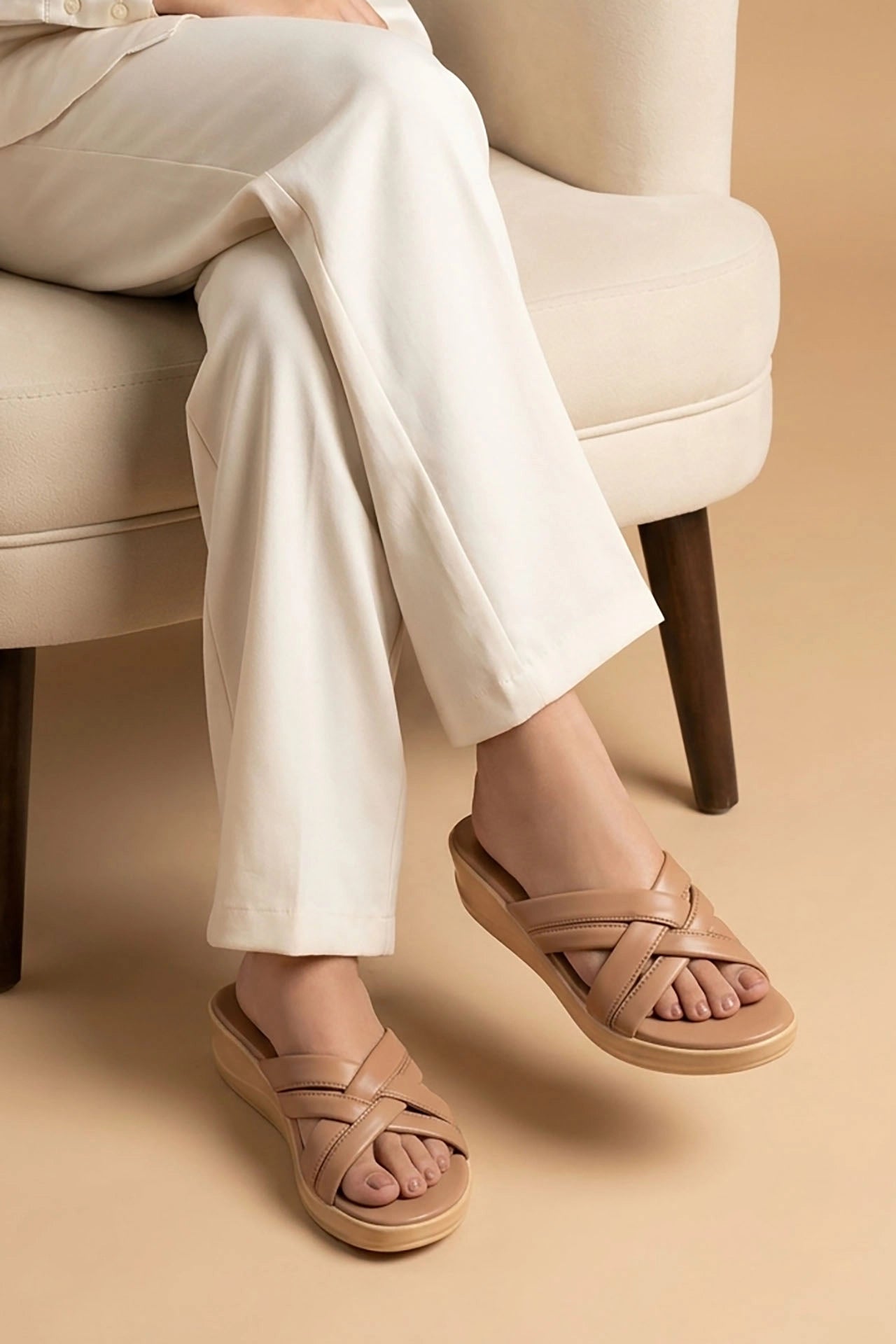 Casual Slipper Light Brown 0413942