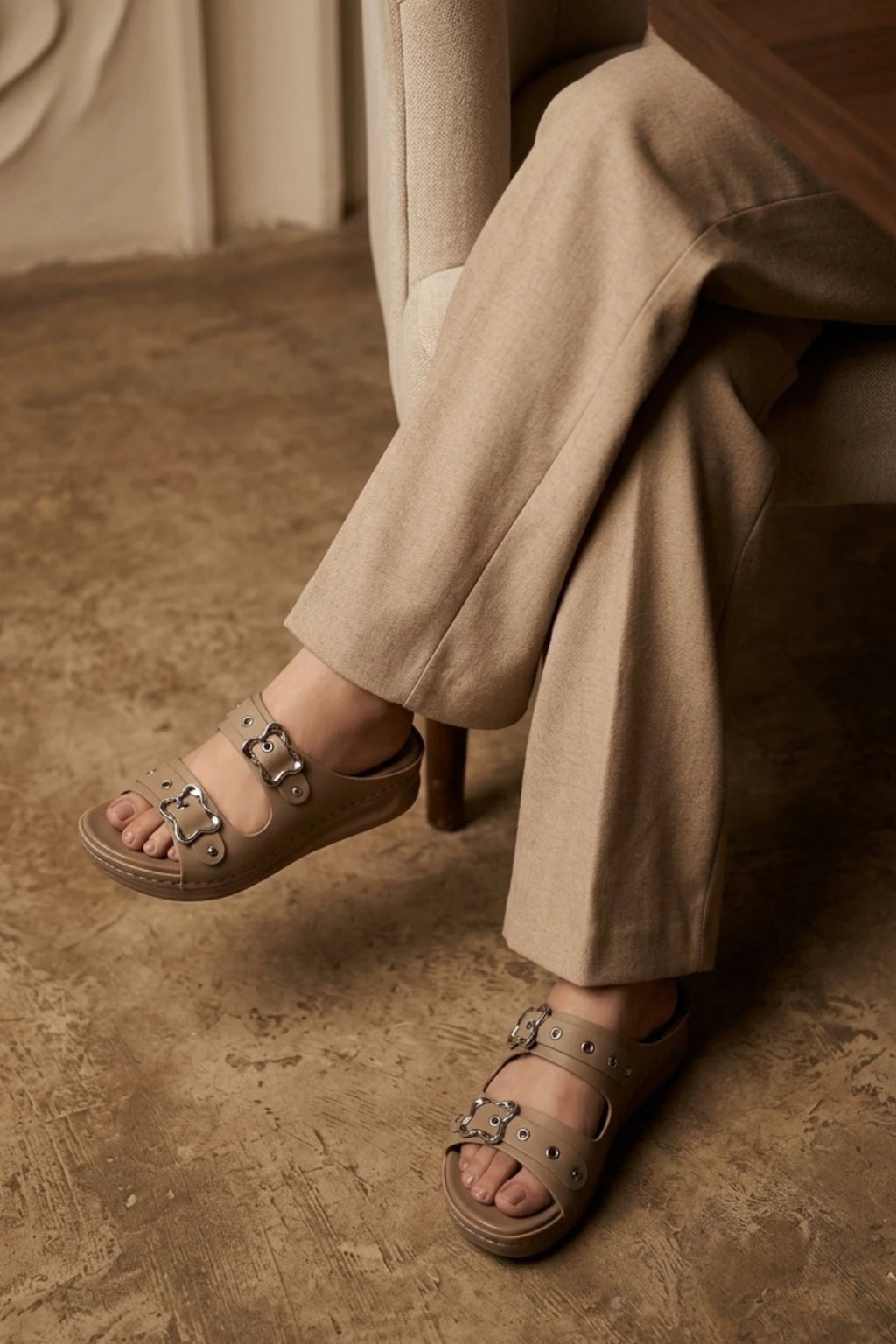 Casual Slipper Light Brown 0413974