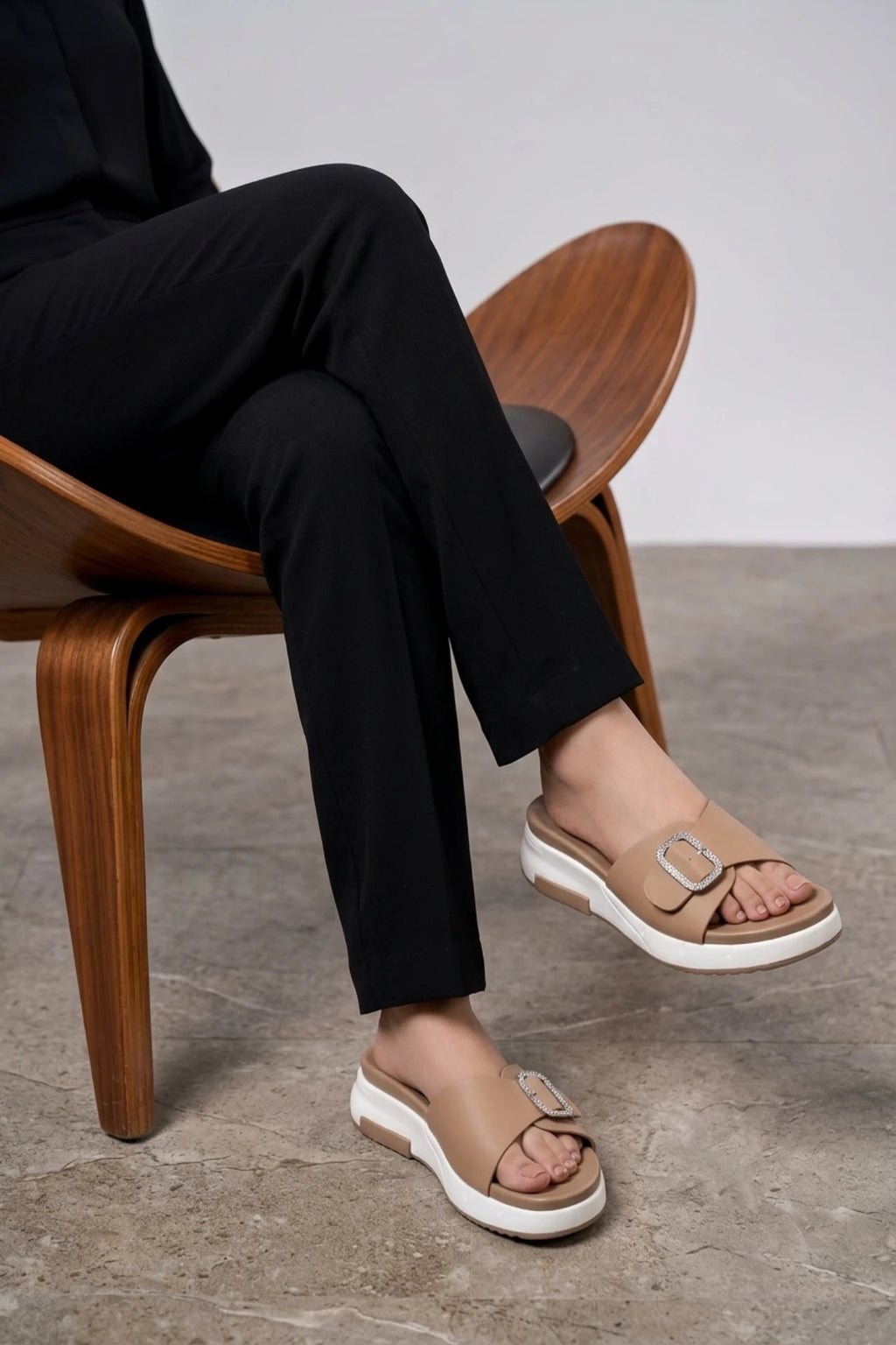 Casual Slipper Light Brown 0414009