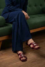 Casual Slipper Maroon 0413530