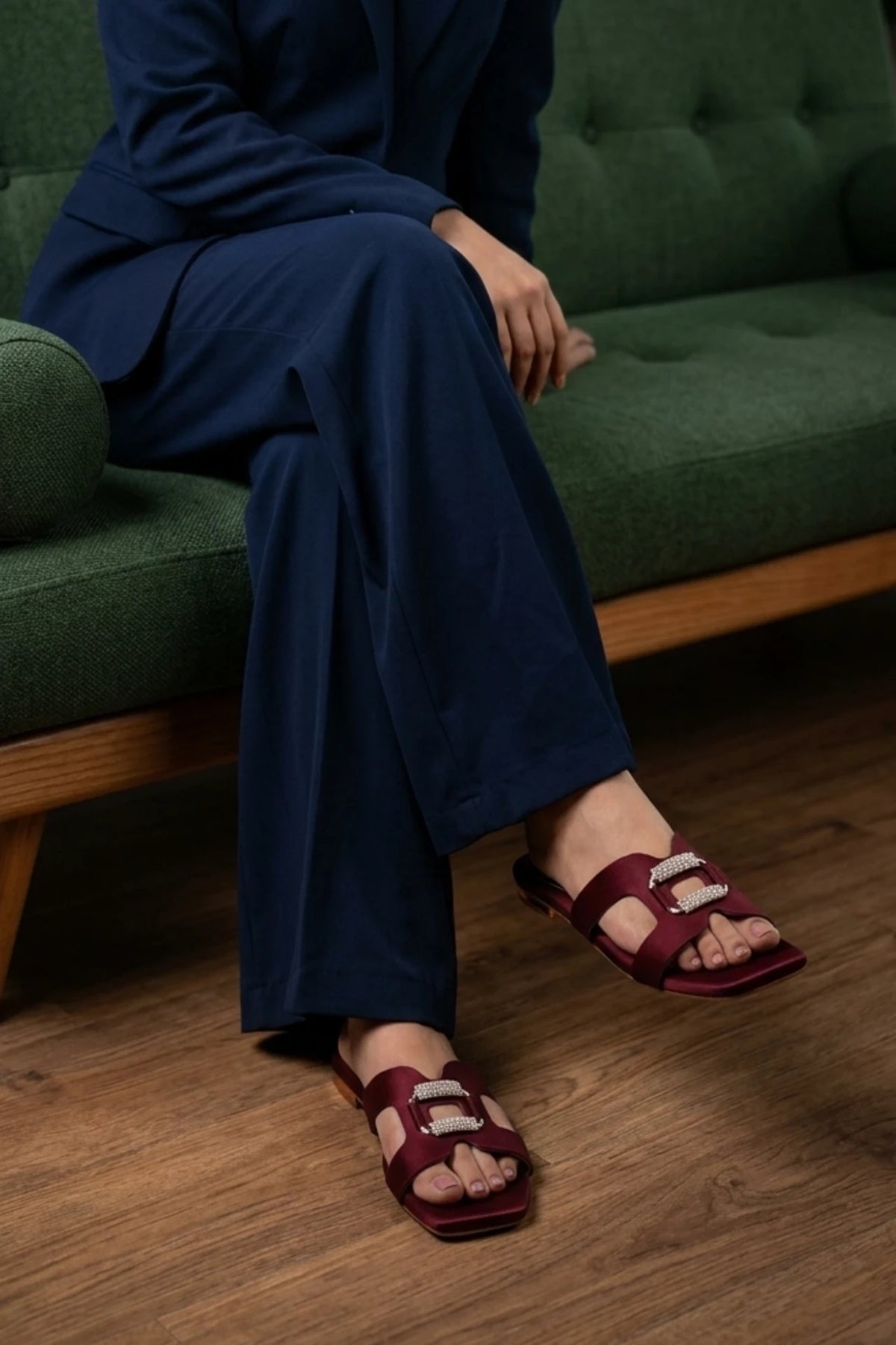 Casual Slipper Maroon 0413530