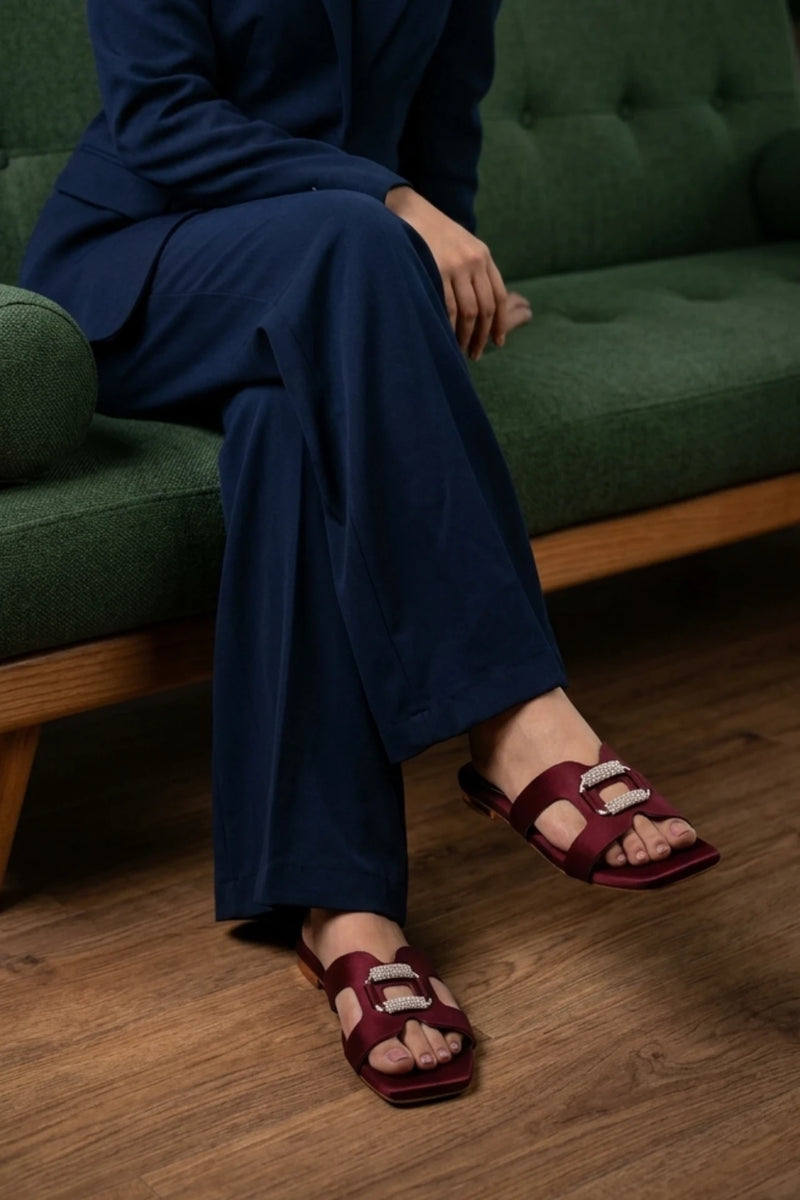Casual Slipper Maroon 0413530
