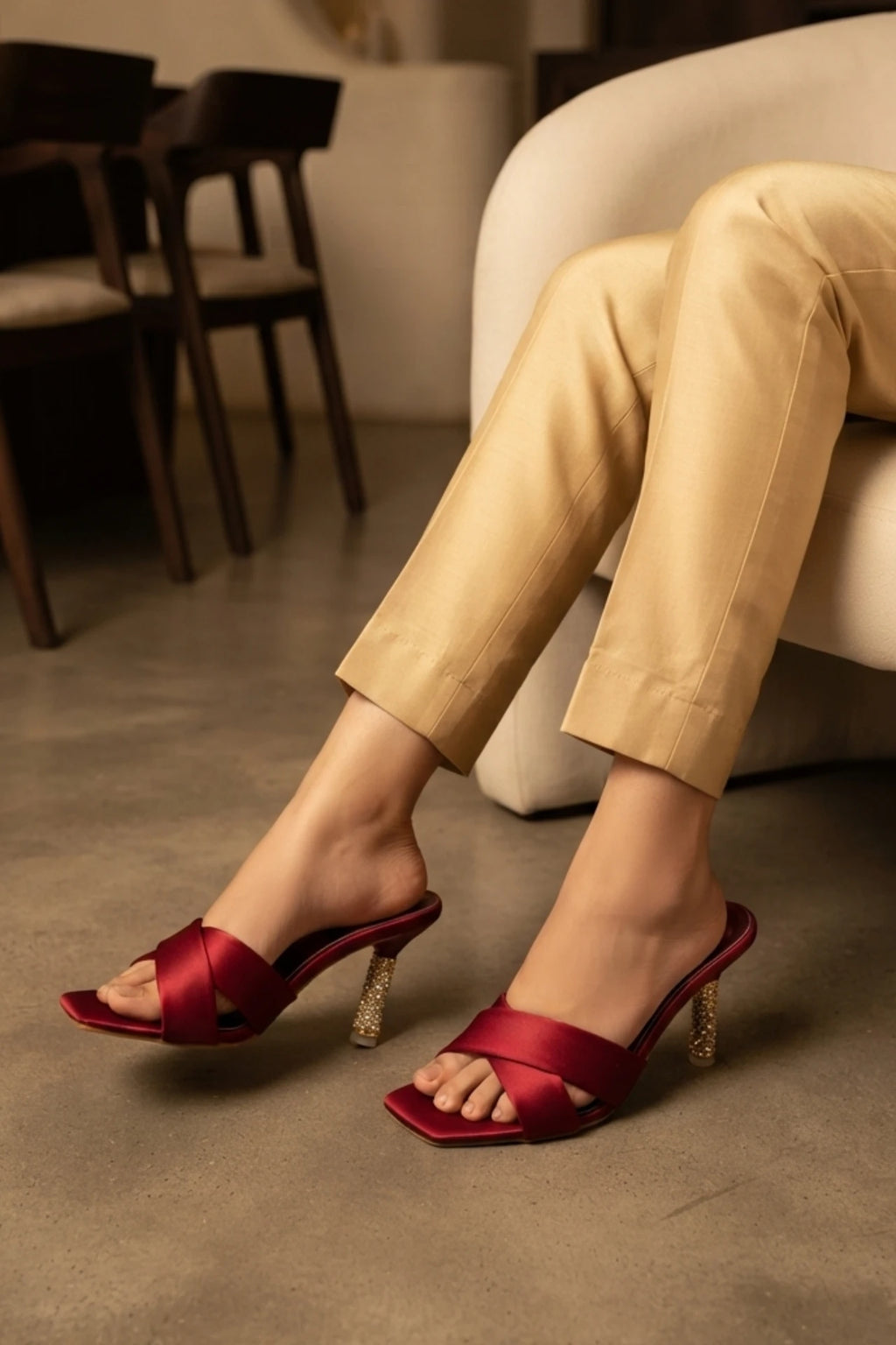 Casual Slipper Maroon 0413558
