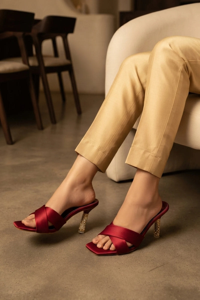 Casual Slipper Maroon 0413558