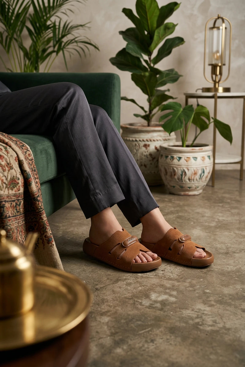 Casual Slipper Mustard 0414035