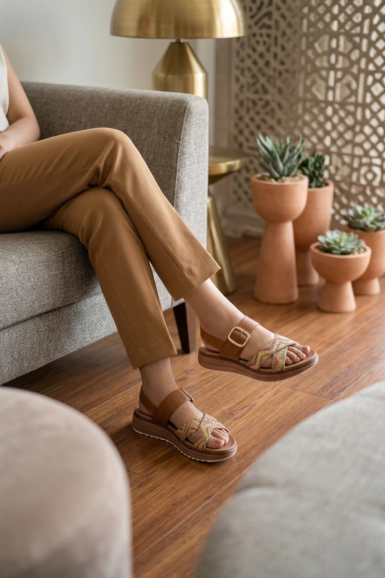 Casual Slipper Mustard 0421864