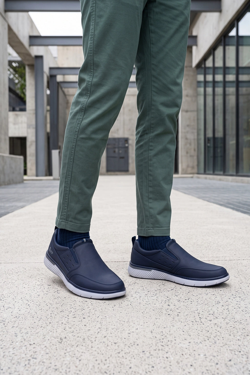 City Strider Blue Sneaker Shoes 0120516