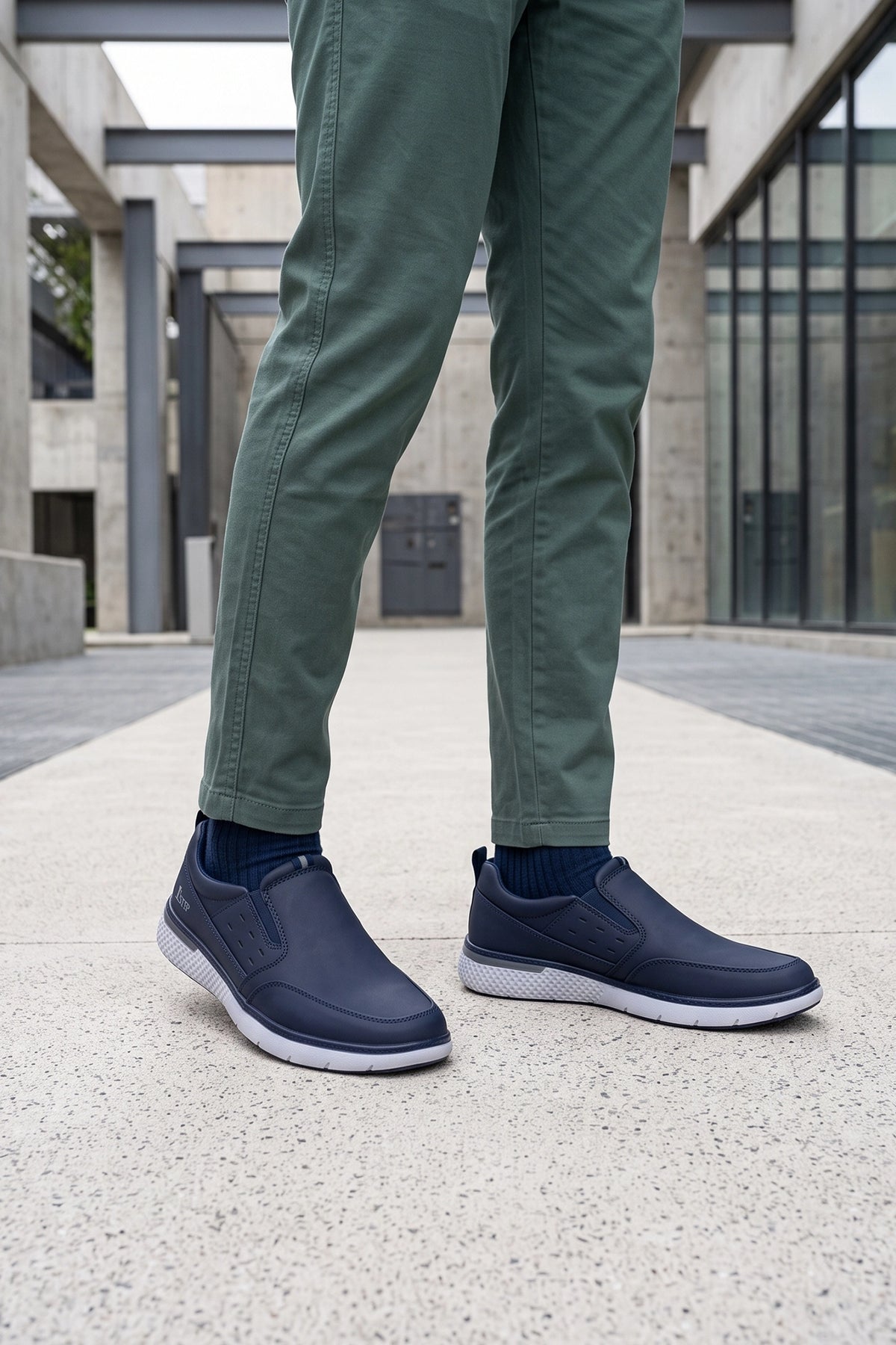 City Strider Blue Sneaker Shoes 0120516
