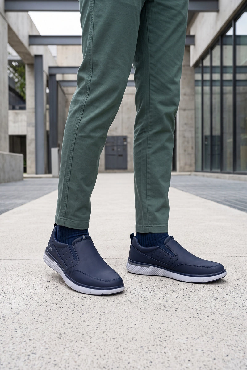 City Strider Blue Sneaker Shoes 0120516