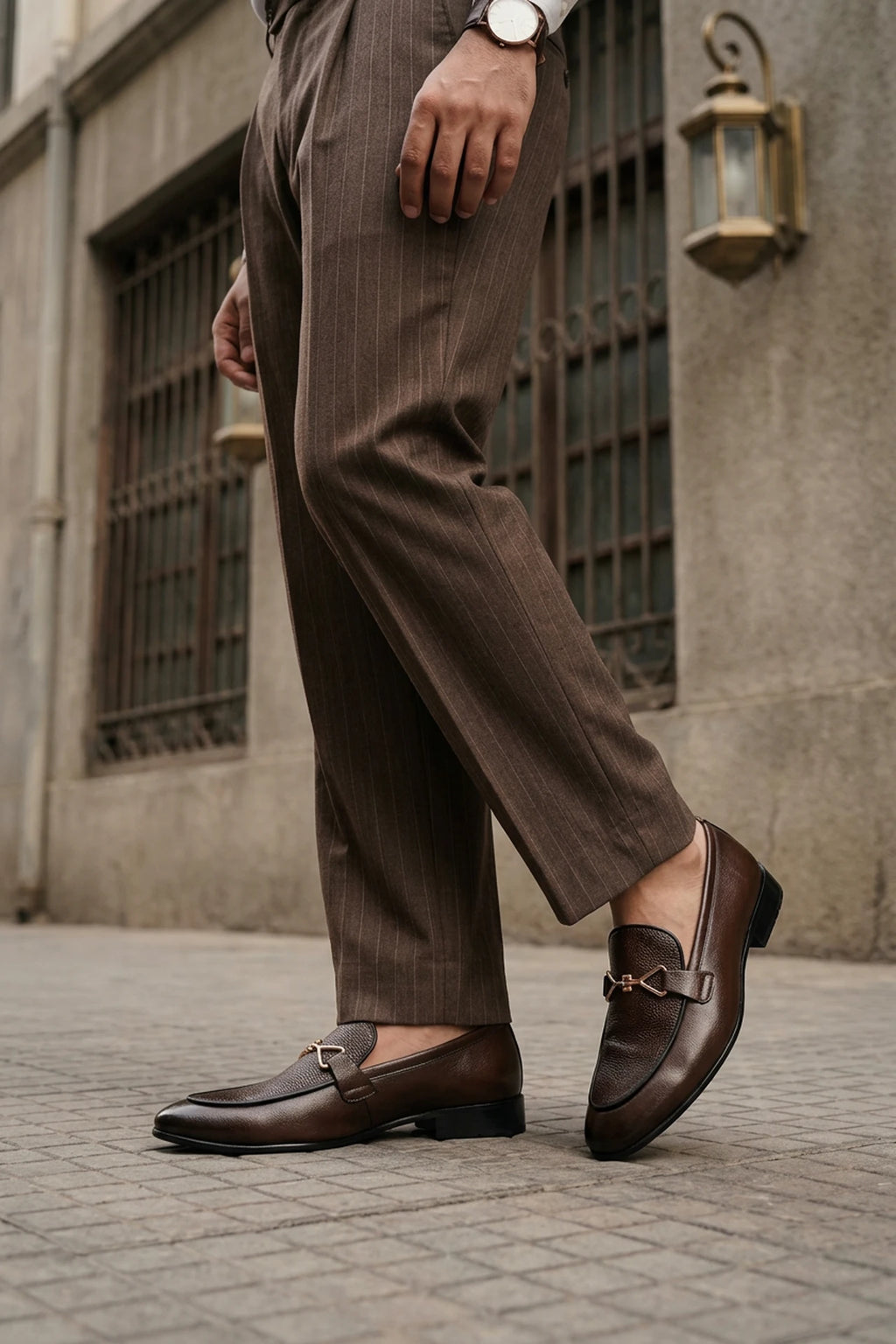 Eminence Brown Formal Shoes 0111155
