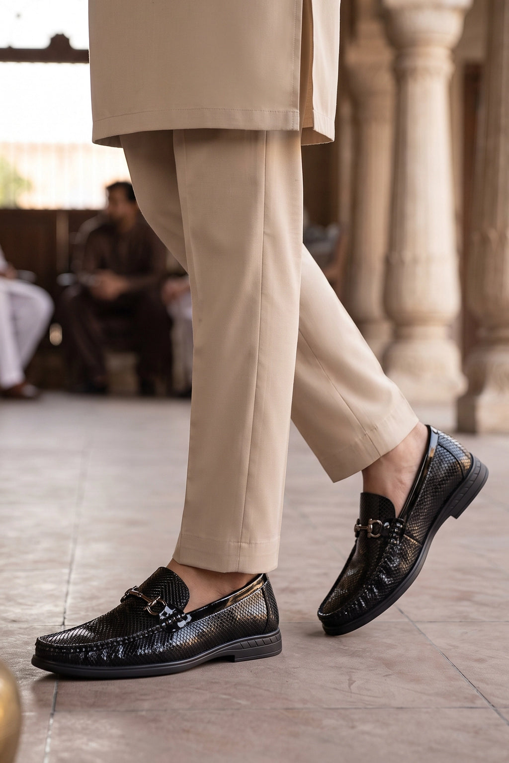 Evan Black Loafers 0130848