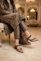 Fancy Court Shoes Fawn 0450107